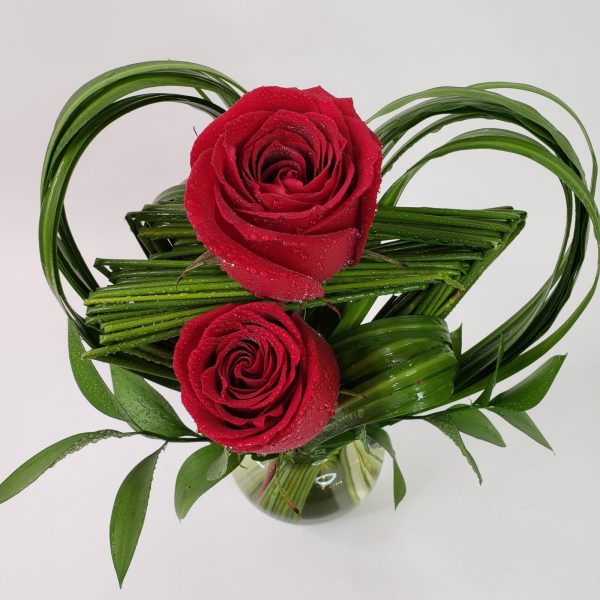 Lembrancinha Coração e Rosas "Eu e Você" - Image 3