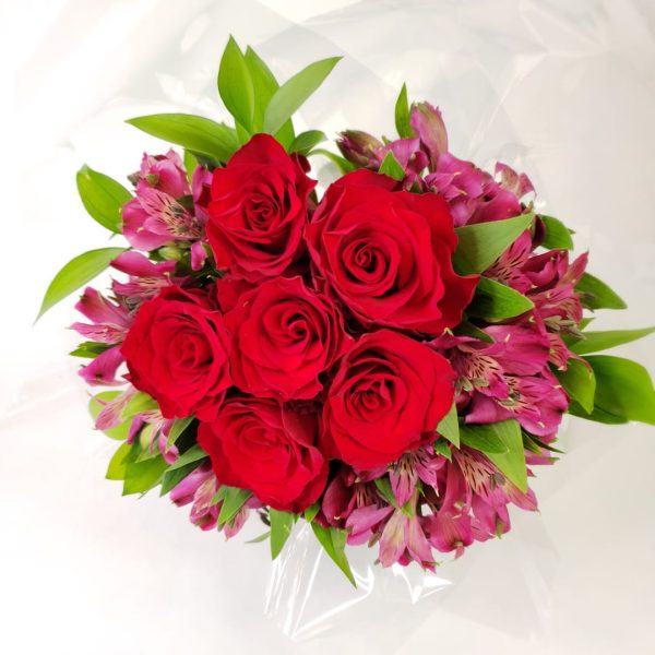 Buquê com 06 Rosas Vermelhas Nacionais - Imagem 4