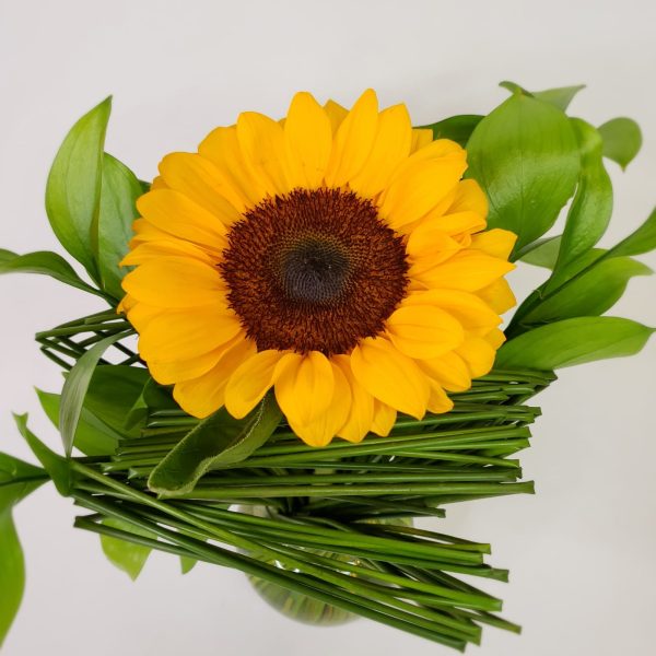 Kit Girassol "Flores & Sabores" com chocolate - Imagem 5