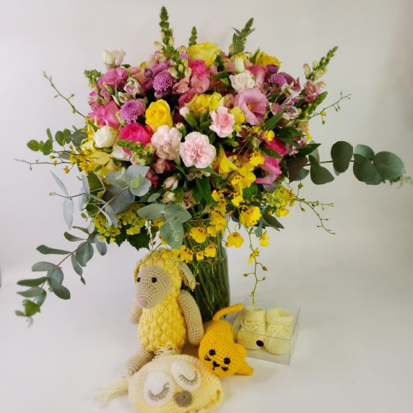Buquê Mix de Flores Nobres Maternidade 05 - Image 3