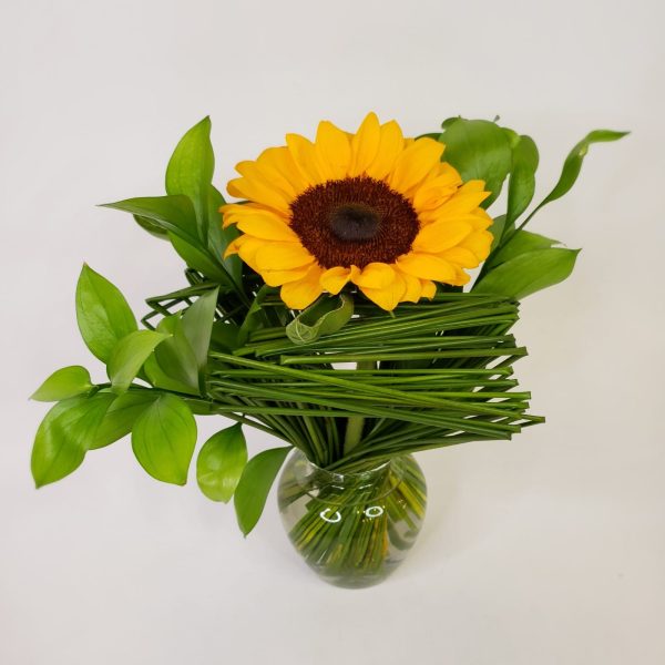Kit Girassol "Flores & Sabores" com chocolate - Imagem 4