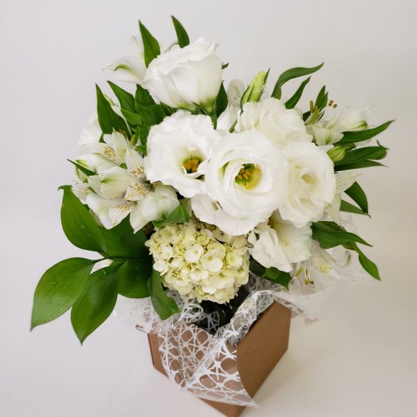 Arranjo Flores para Luto Hortensias "Saudade Eterniza" - Imagem 3